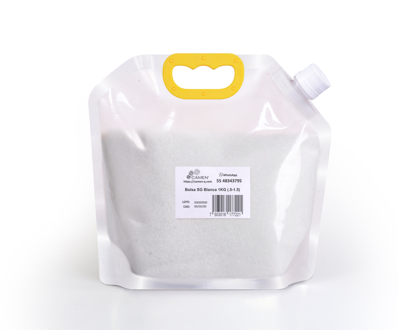 Silica Gel / Gel De Sílice Blanca Absorbe Humedad - Sin Indicador de Saturación