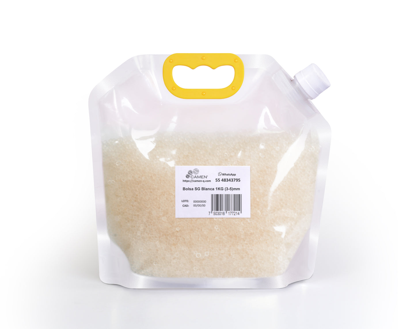 Silica Gel / Gel De Sílice Blanca Absorbe Humedad - Sin Indicador de Saturación