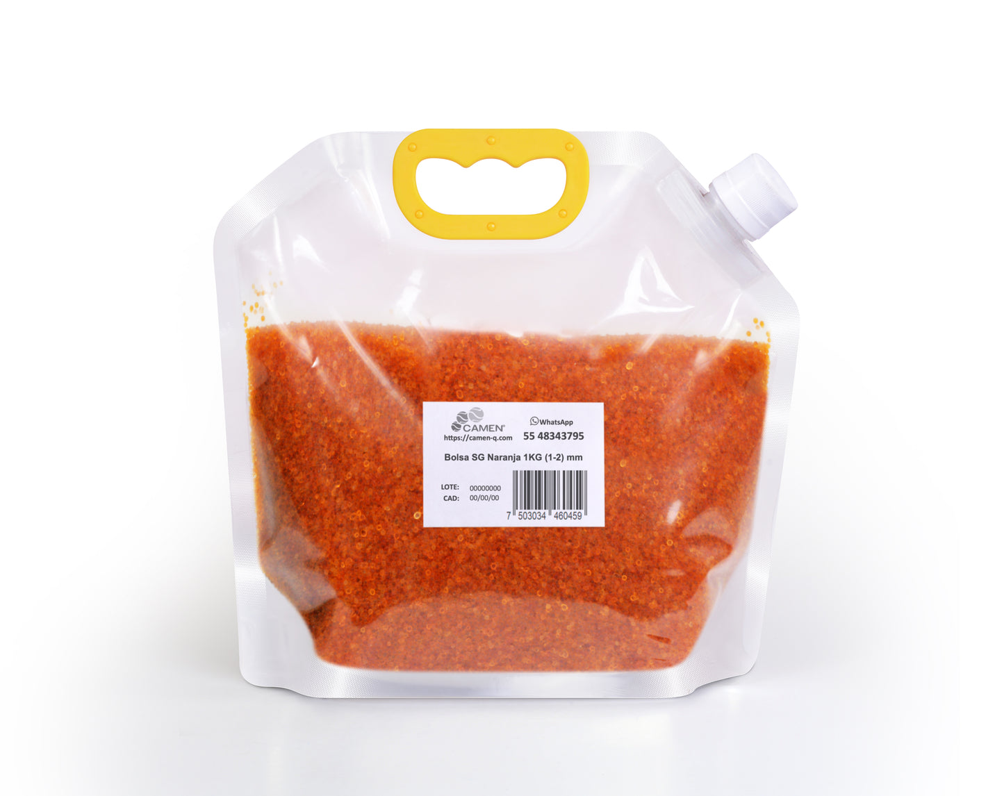 Silica Gel / Gel De Sílice Naranja Con Indicador de Humedad
