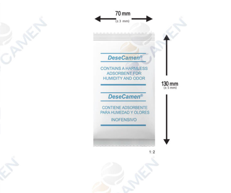 Desecantes Silica Gel 60gr Para Humedad DeseCamen® PAK