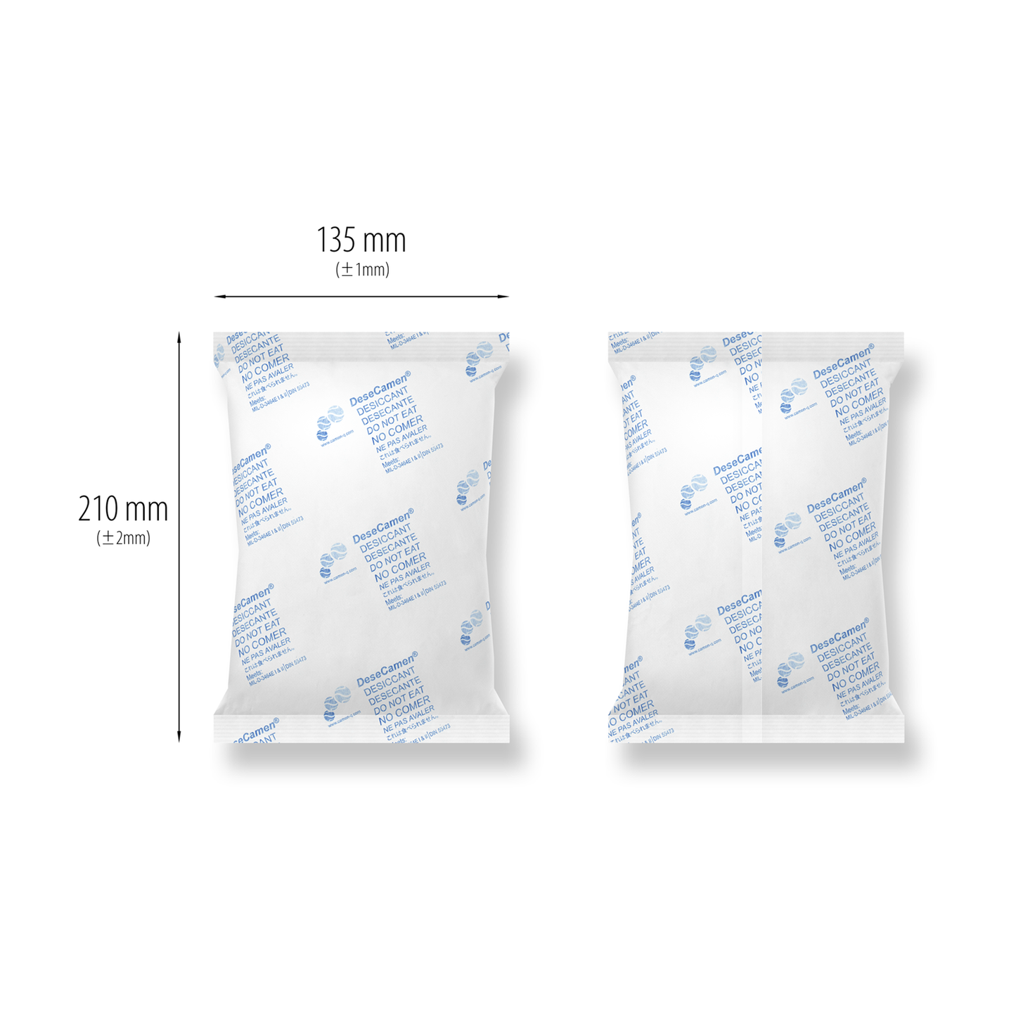 Desecantes Silica Gel 120gr Para Humedad
