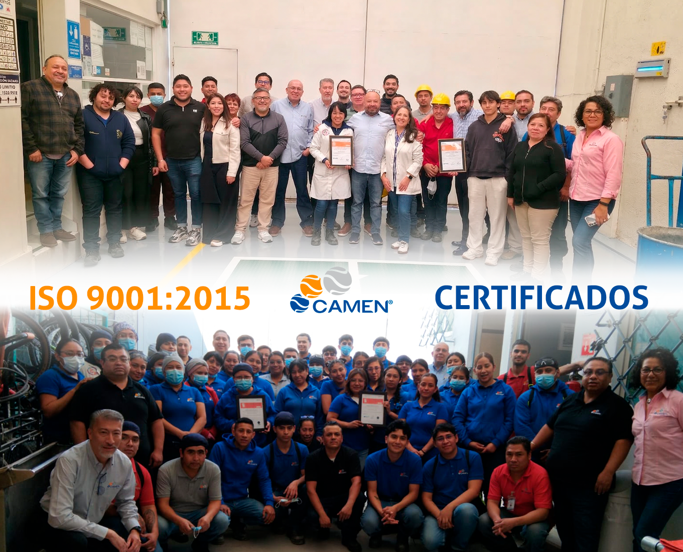 Renovación ISO 9001:2015 - Excelencia en la fabricación de Desecantes