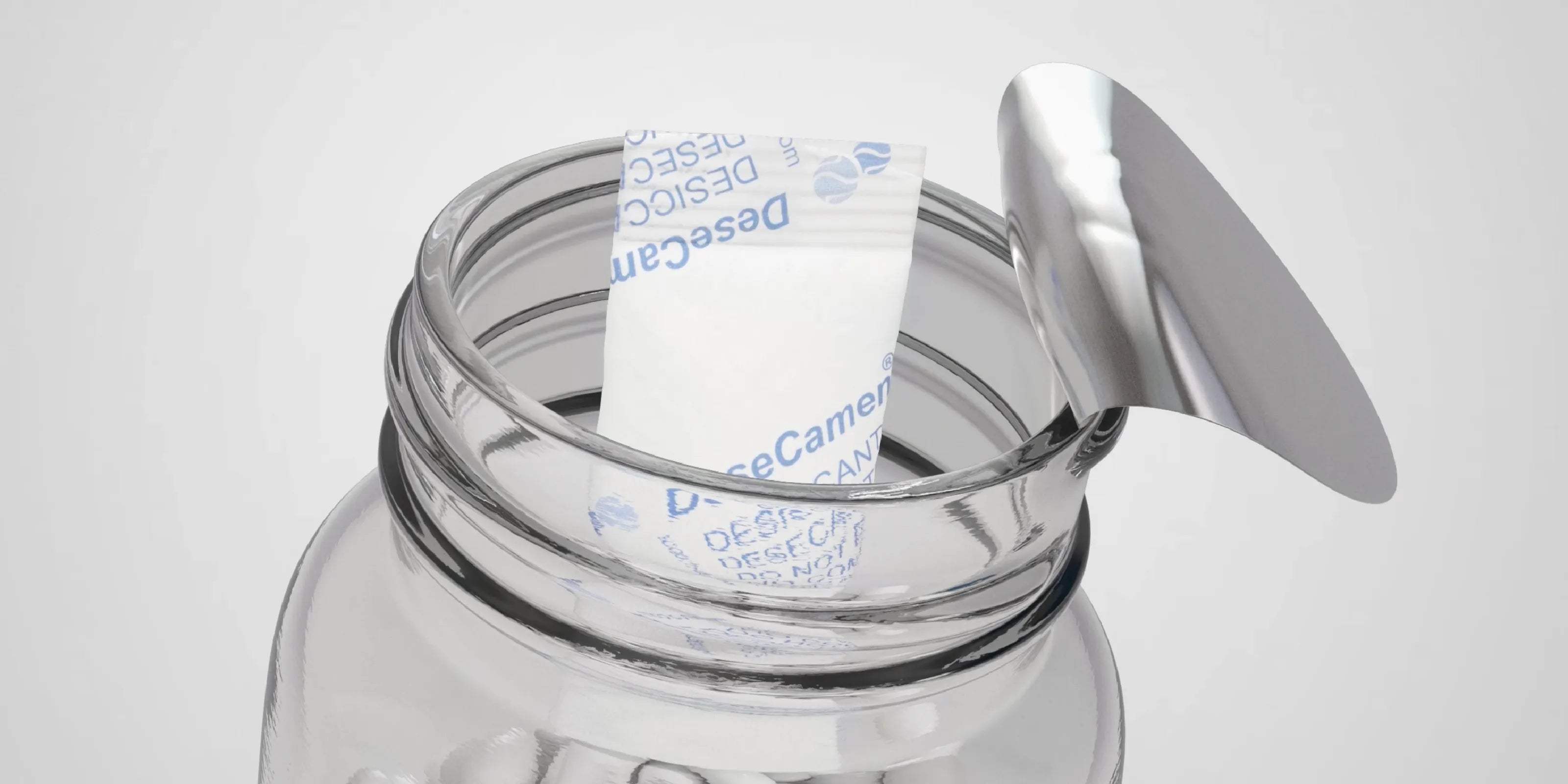 Imagén de desecantes silica gel para humedad marca desecamen