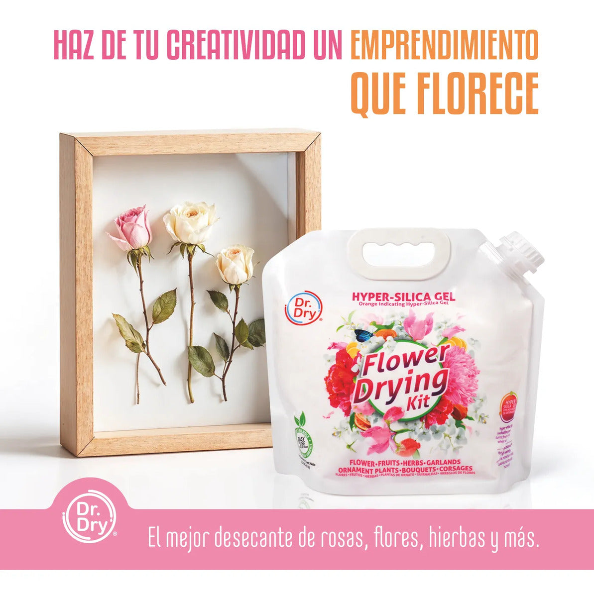 Dr. Dry Secado De Flores 4.5kg - Flower Driying Kit