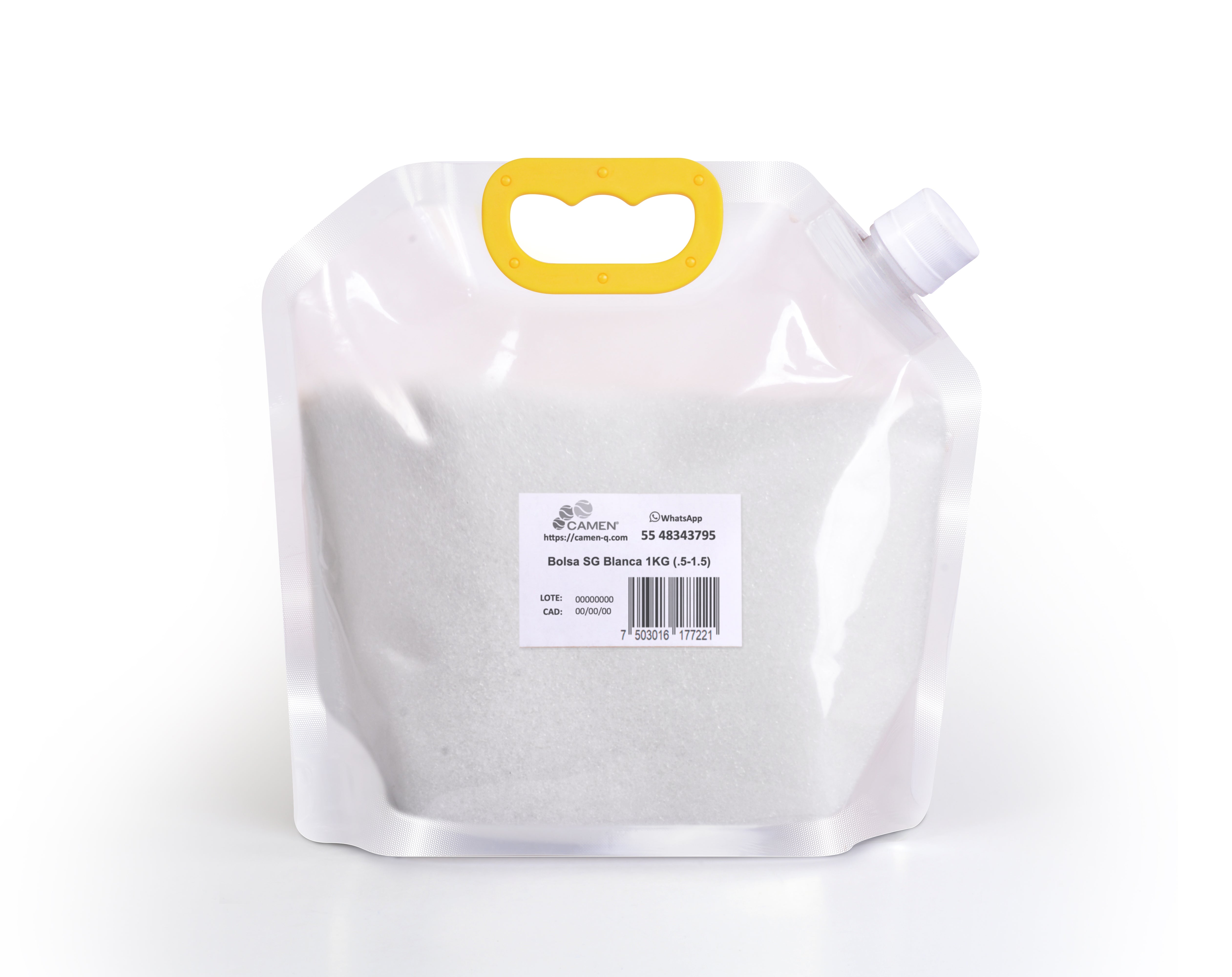Silica Gel / Gel De Sílice Blanca Absorbe Humedad - Sin Indicador de Saturación