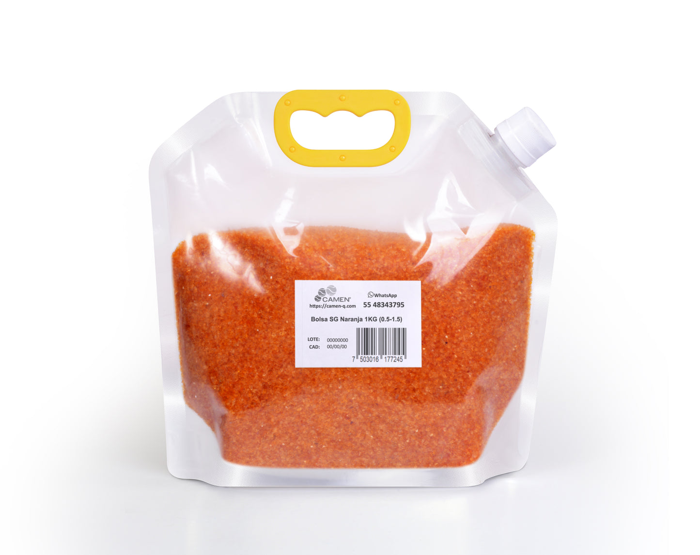Silica Gel / Gel De Sílice Naranja Con Indicador de Humedad
