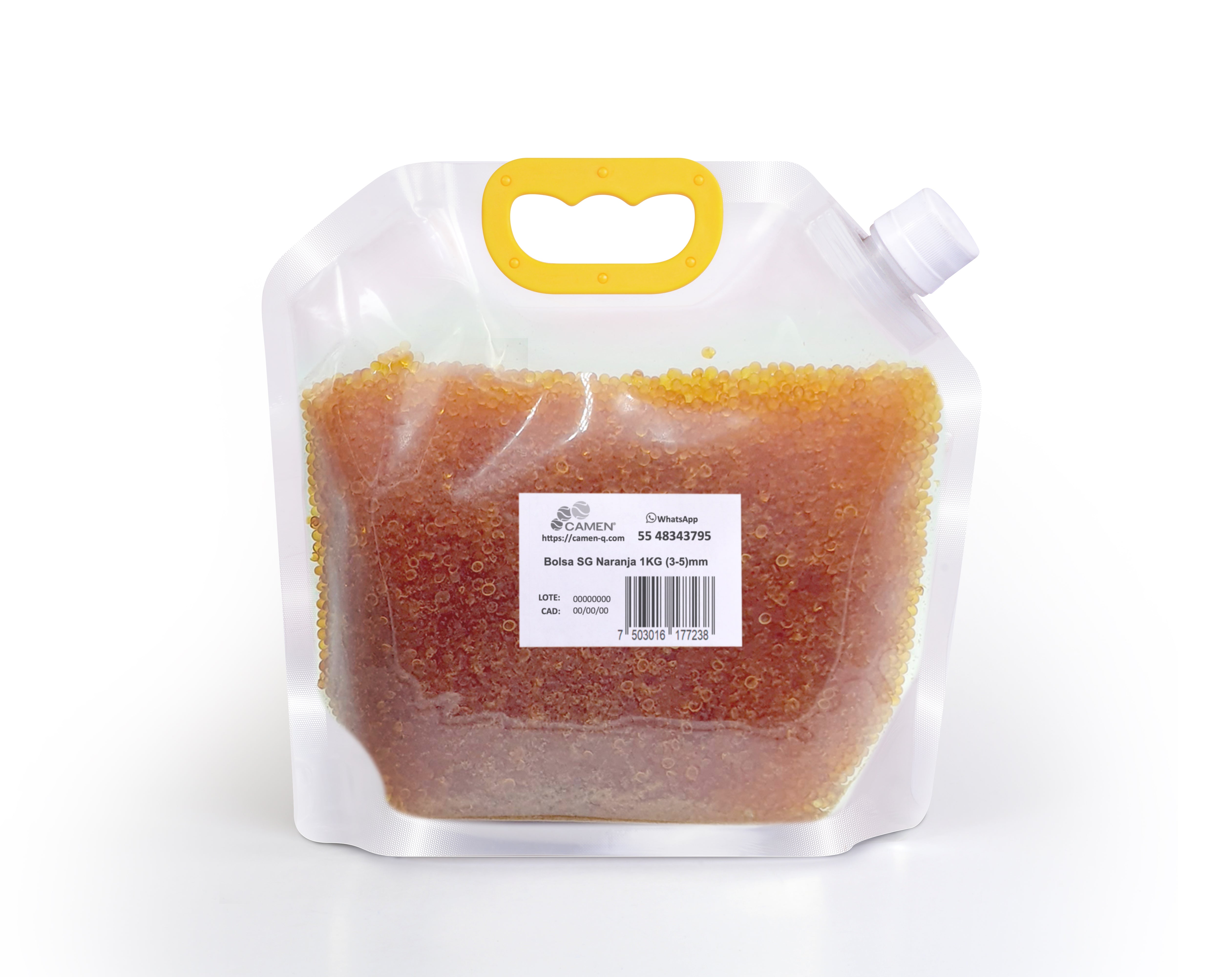 Silica Gel / Gel De Sílice Naranja Con Indicador de Humedad