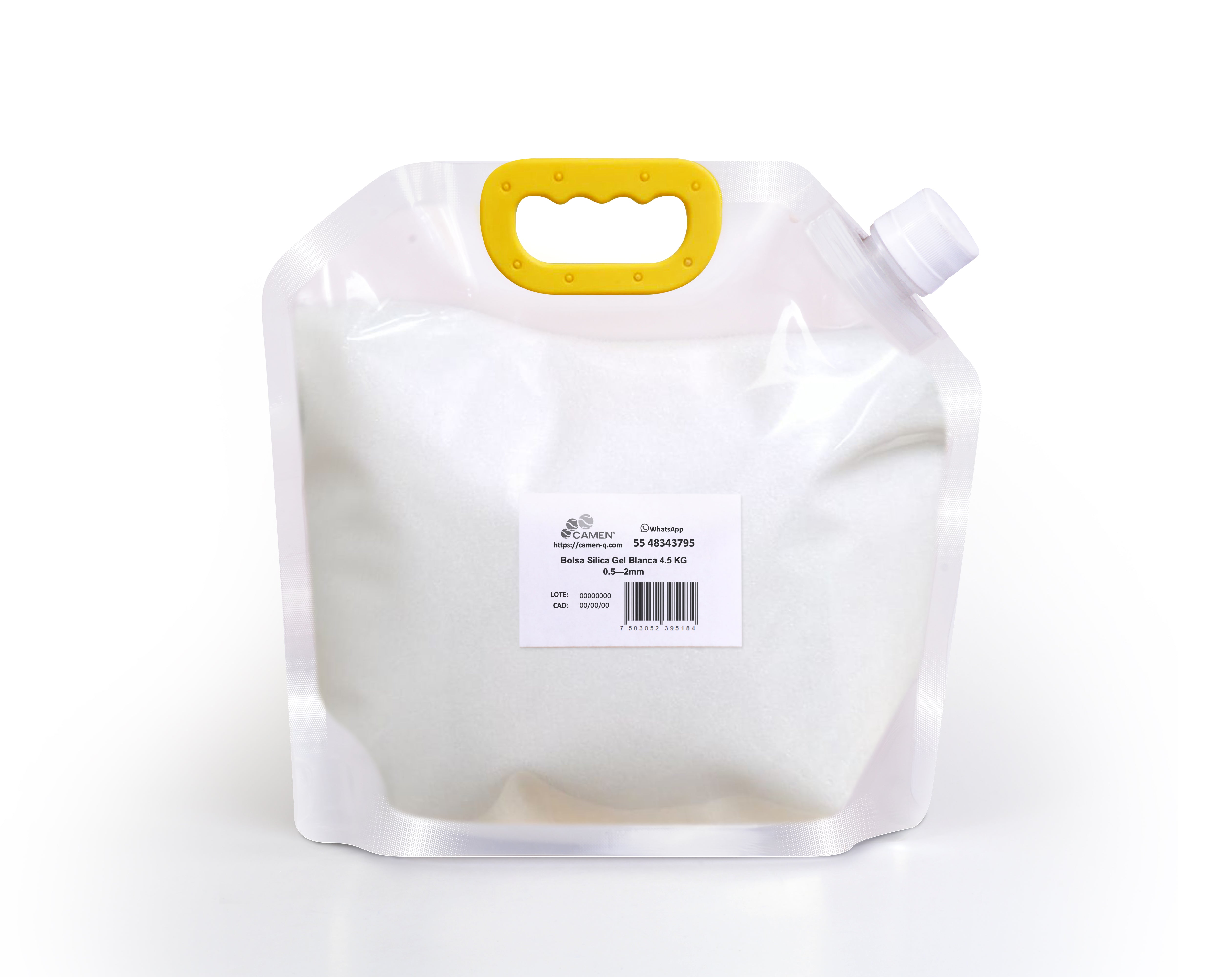 Silica Gel / Gel De Sílice Blanca Absorbe Humedad - Sin Indicador de Saturación