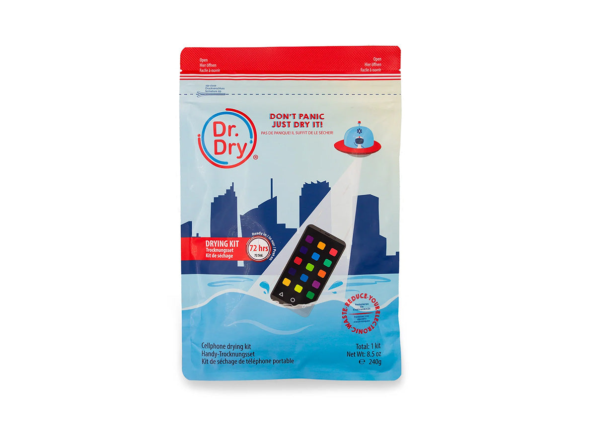 Dr.Dry®️ Rescue Kit - Wet Cell Phone and Hearing Aids