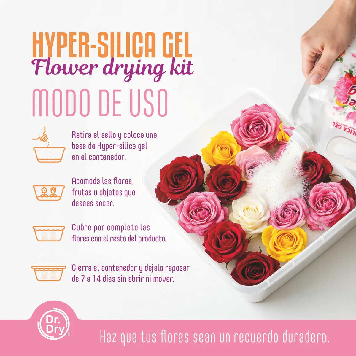 Dr. Dry Secado De Flores 4.5kg - Flower Driying Kit