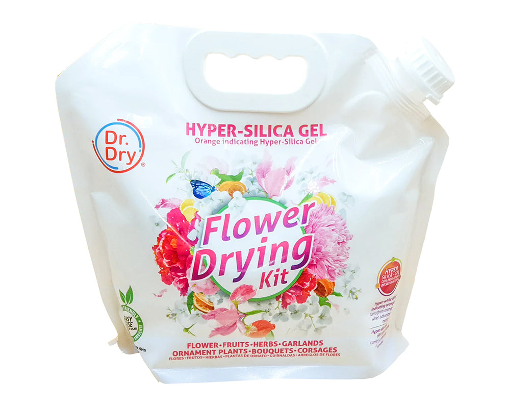 Dr.Dry®️Flower Drying Kit - Flower and Fruit Drying 2.2 kg (Hyper Silica)